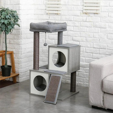 Meowtopia Cat Condo Tree Cat Furniture KittyNook Cat Company